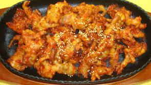 鶏の足焼き